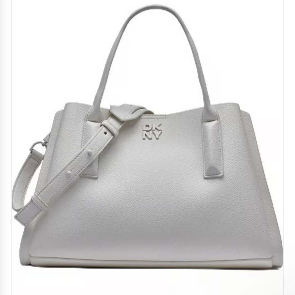 50% sale 📣 DKNY Medium Crossbody White Satchel Bag - Classic